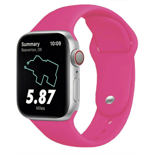 Apple Watch - Silikon Armband - Pink - CITYCASE