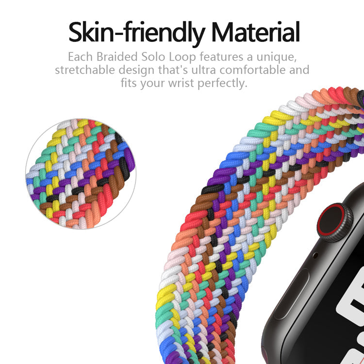 Apple Watch - Geflochtenes Loop Armband in Dunkelgrau