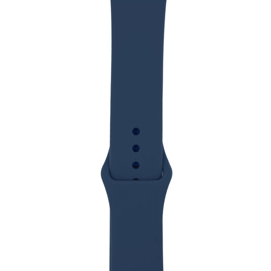 Apple Watch - Silikon Sportarmband in Marineblau