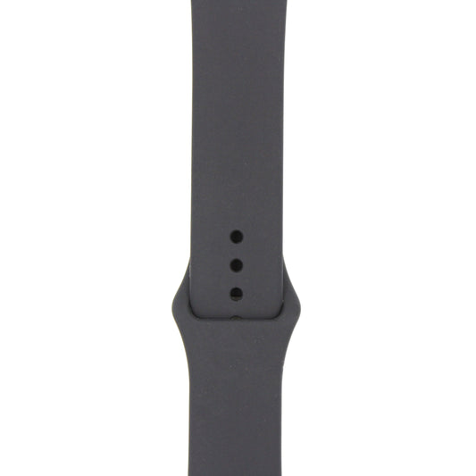 Apple Watch - Silikon Sportarmband in Schwarz