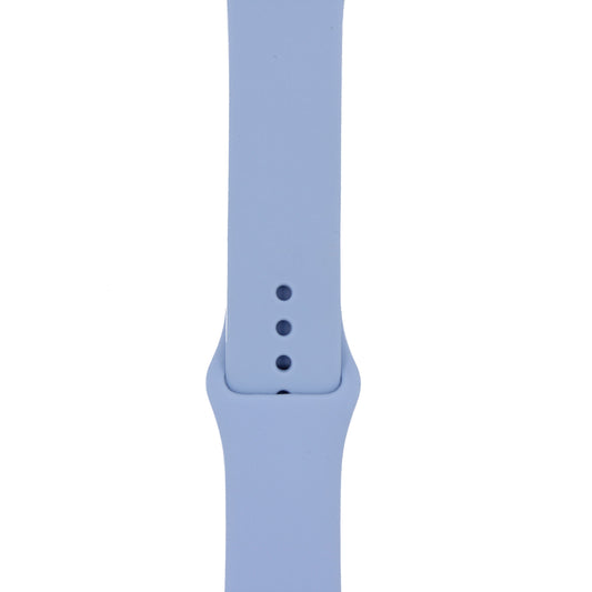 Apple Watch - Silikon Sportarmband in Hellblau