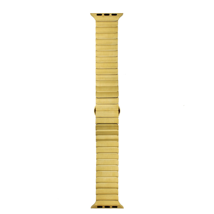 Apple Watch - Premium Edelstahl Gliederarmband in Gold