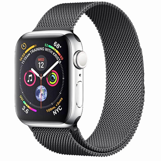 Apple Watch - Edelstahl Mesh Armband - Schwarz - CITYCASE