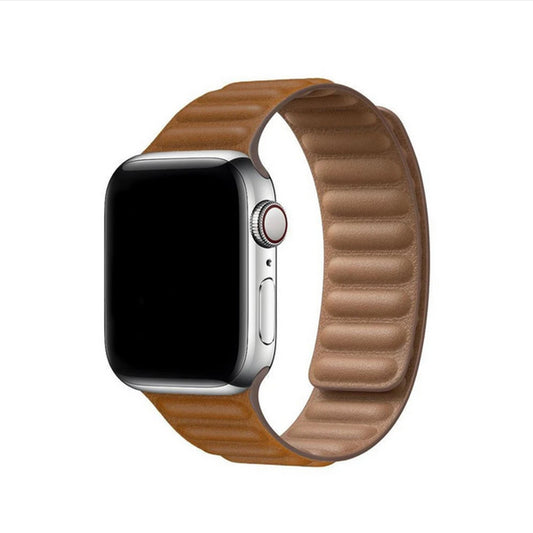 Apple Watch - Lederarmband Magnetverschluss in Braun