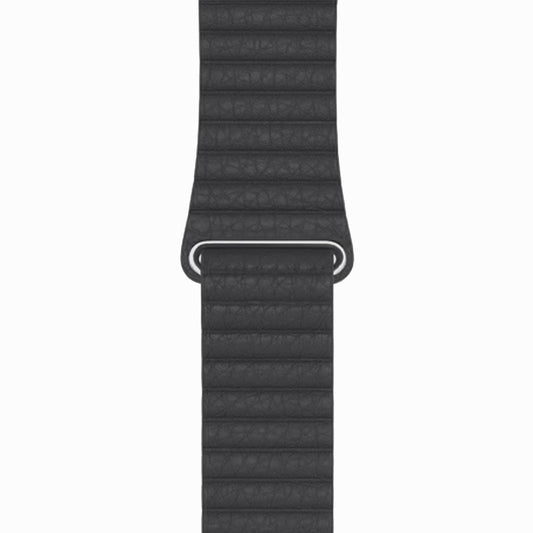 Apple Watch - Lederarmband Magnetverschluss in Grau